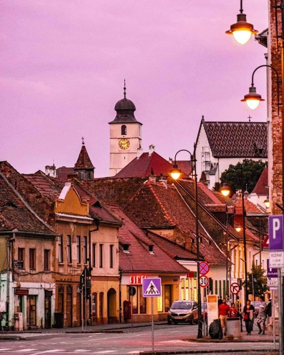 Lindenhaus Otel Sibiu Dış mekan fotoğraf